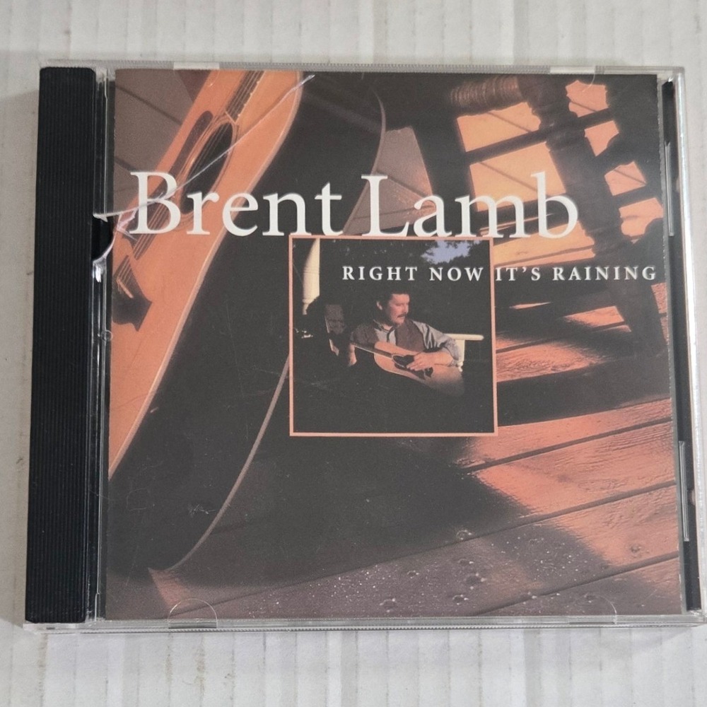Brent Lamb Right Now Its‎ Raining CD 1998 Diamante Christian Country Vintage
